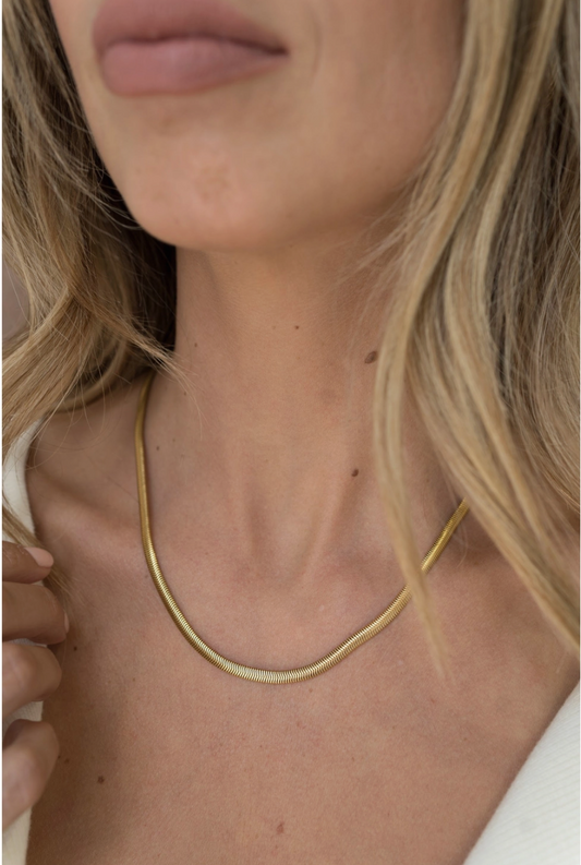 The Relentless Snake Necklace